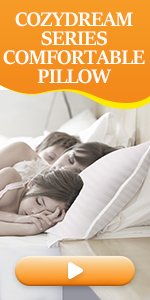 Pillows for Sleeping (2-Pack)- Luxury Down Alternative Pillow Breathable Premium Quality Cover